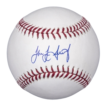 Jake Arrieta Single Signed OML Manfred Baseball (MLB Authenticated & Fanatics)